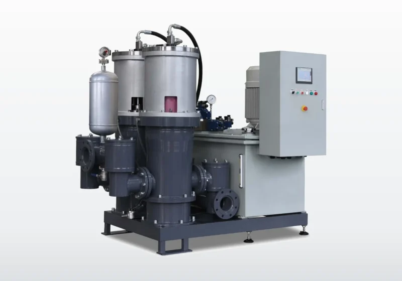 Power unit, three-pump arrangement