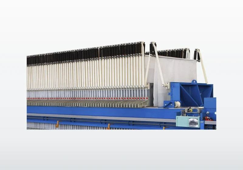 Plate pack and rails